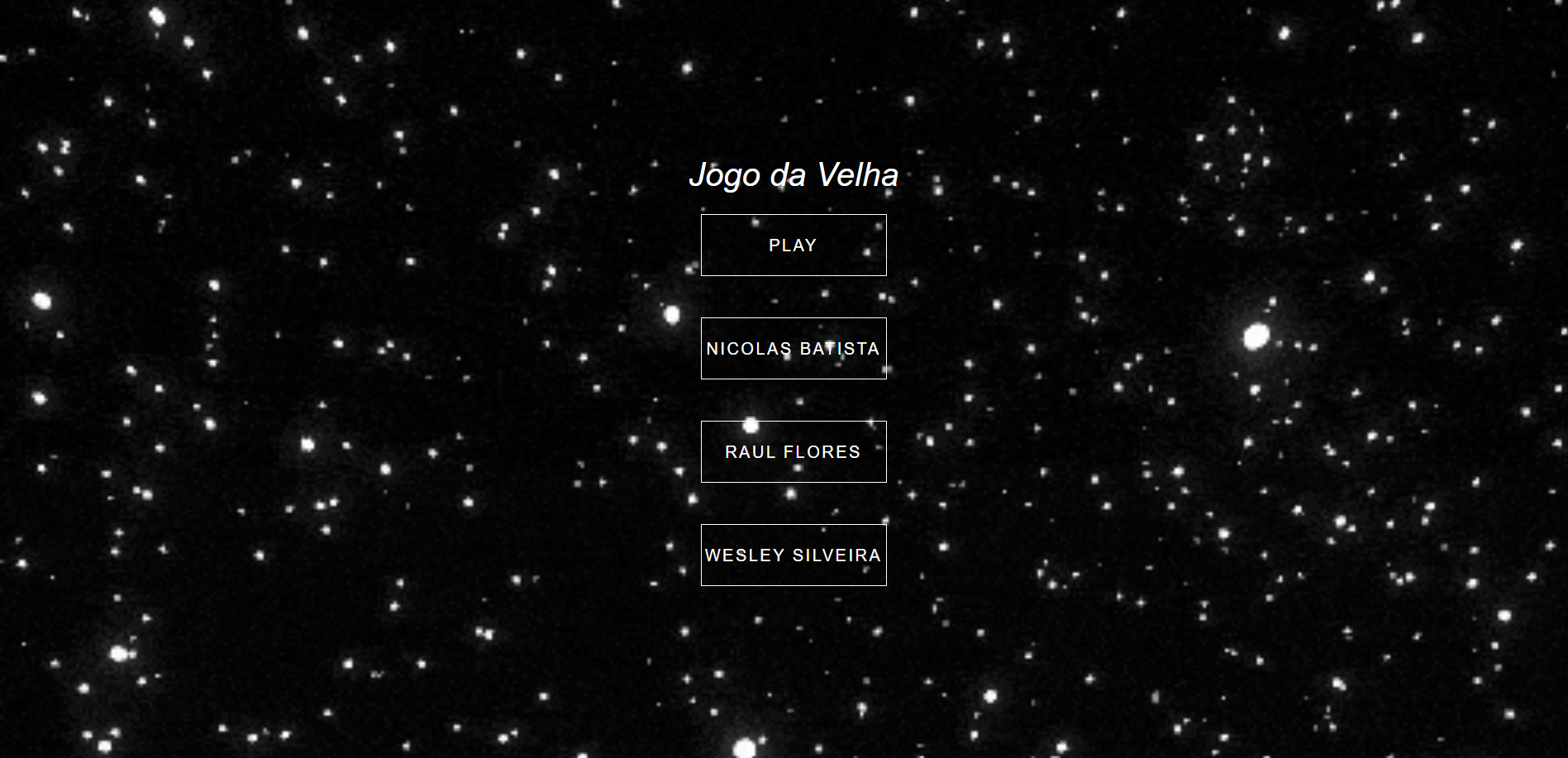 Site Jogo da Velha