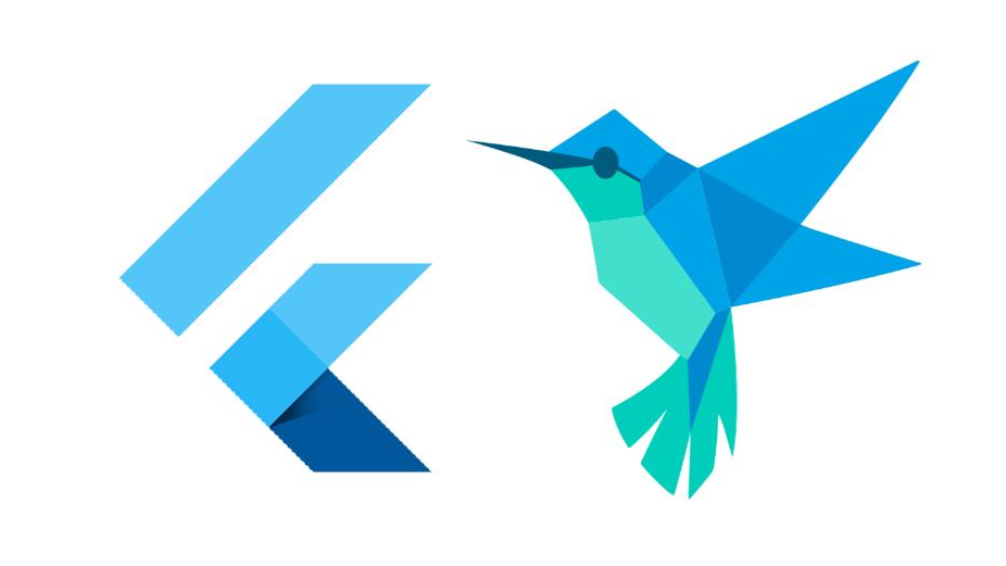 símbolo do Flutter