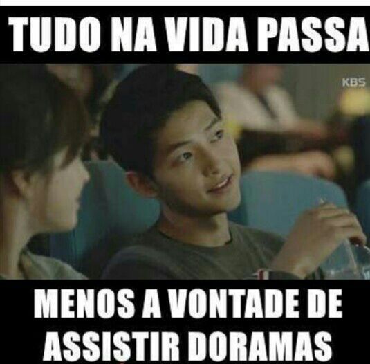 meme de alguém viciado em dorama